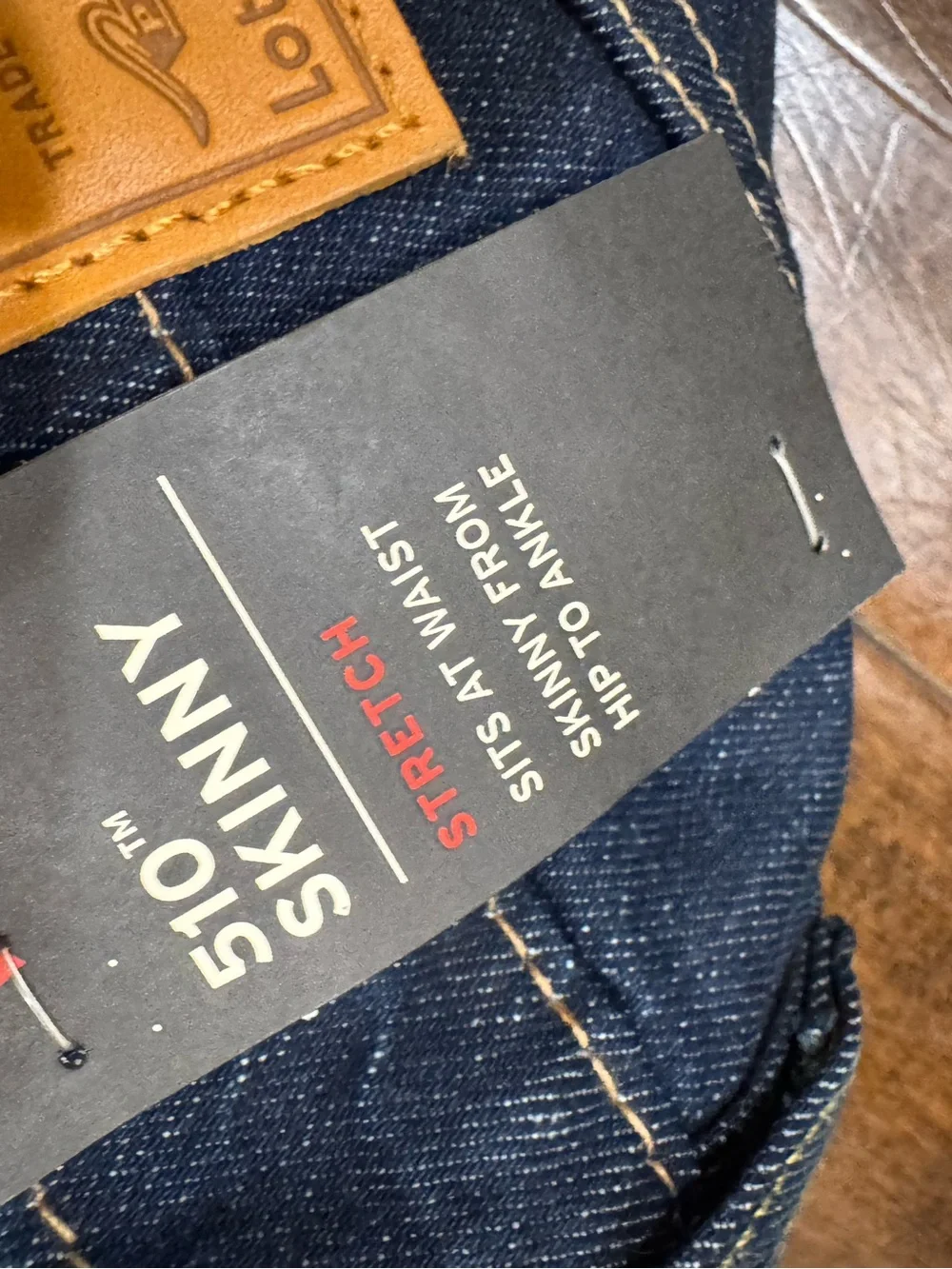 Levi’s 510 big E all the way skinny NWT 32x32